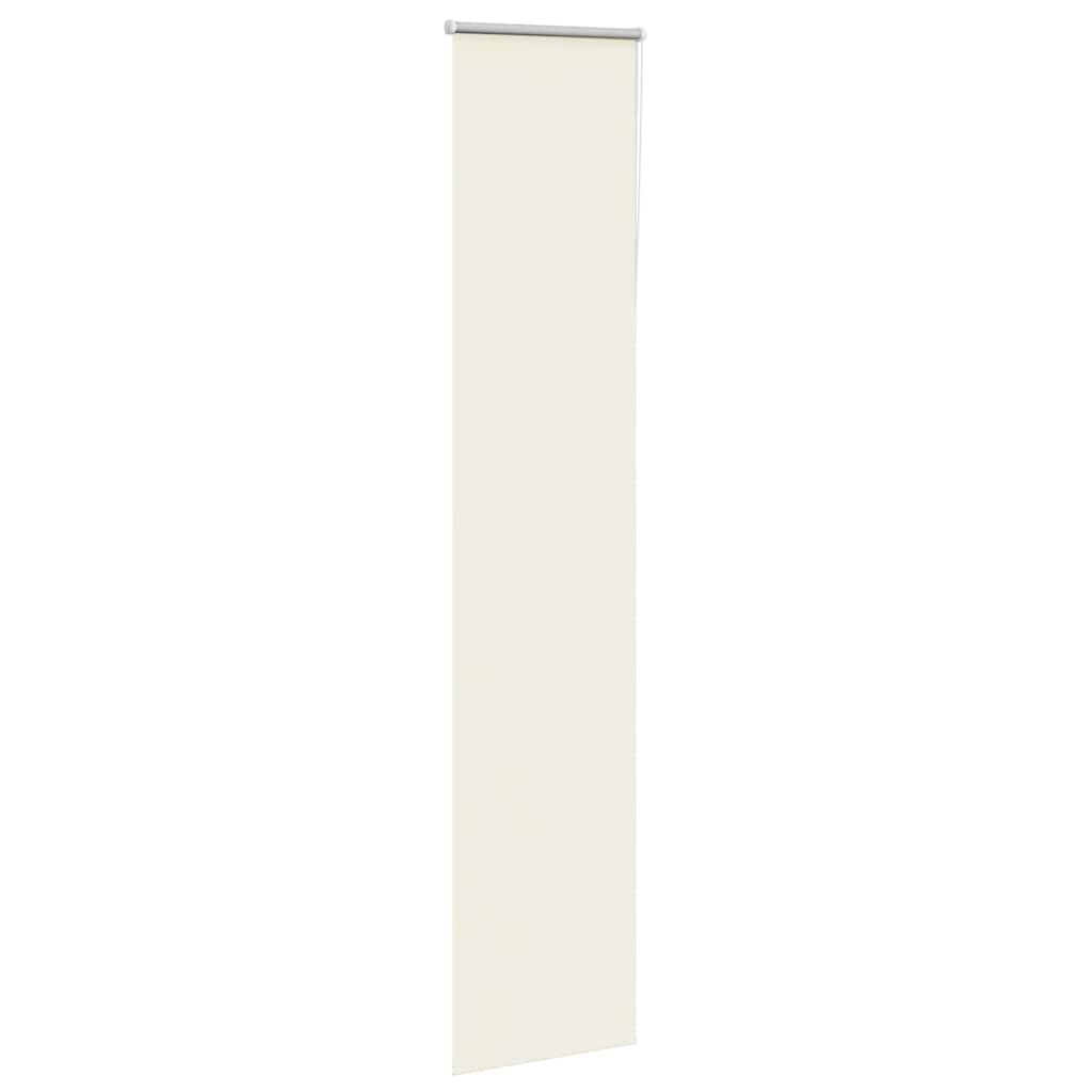 Roller Blind Blackout Off White 60x230 cm Fabric Width 55.7 cm Polyester