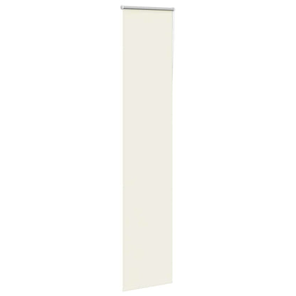 Roller Blind Blackout Off White 60x230 cm Fabric Width 55.7 cm Polyester