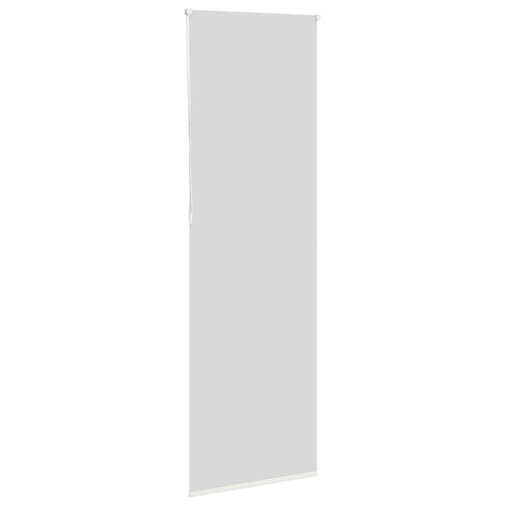 Roller Blind Blackout Off White 75x230 cm Fabric Width 70.7 cm Polyester