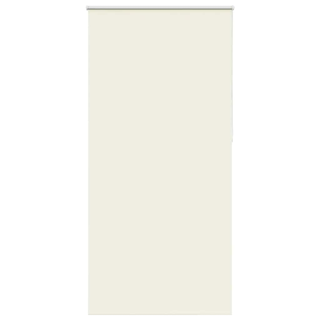 Roller Blind Blackout Off White 110x230 cm Fabric Width 105.7 cm Polyester