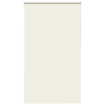 Roller Blind Blackout Off White 130x230 cm Fabric Width 126.6 cm Polyester