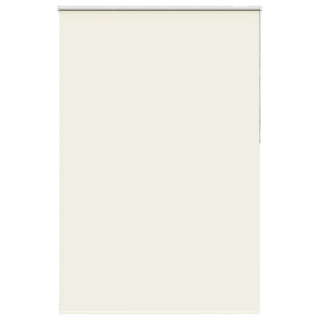 Roller Blind Blackout Off White 160x230 cm Fabric Width 156.6 cm Polyester