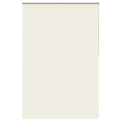 Roller Blind Blackout Off White 160x230 cm Fabric Width 156.6 cm Polyester