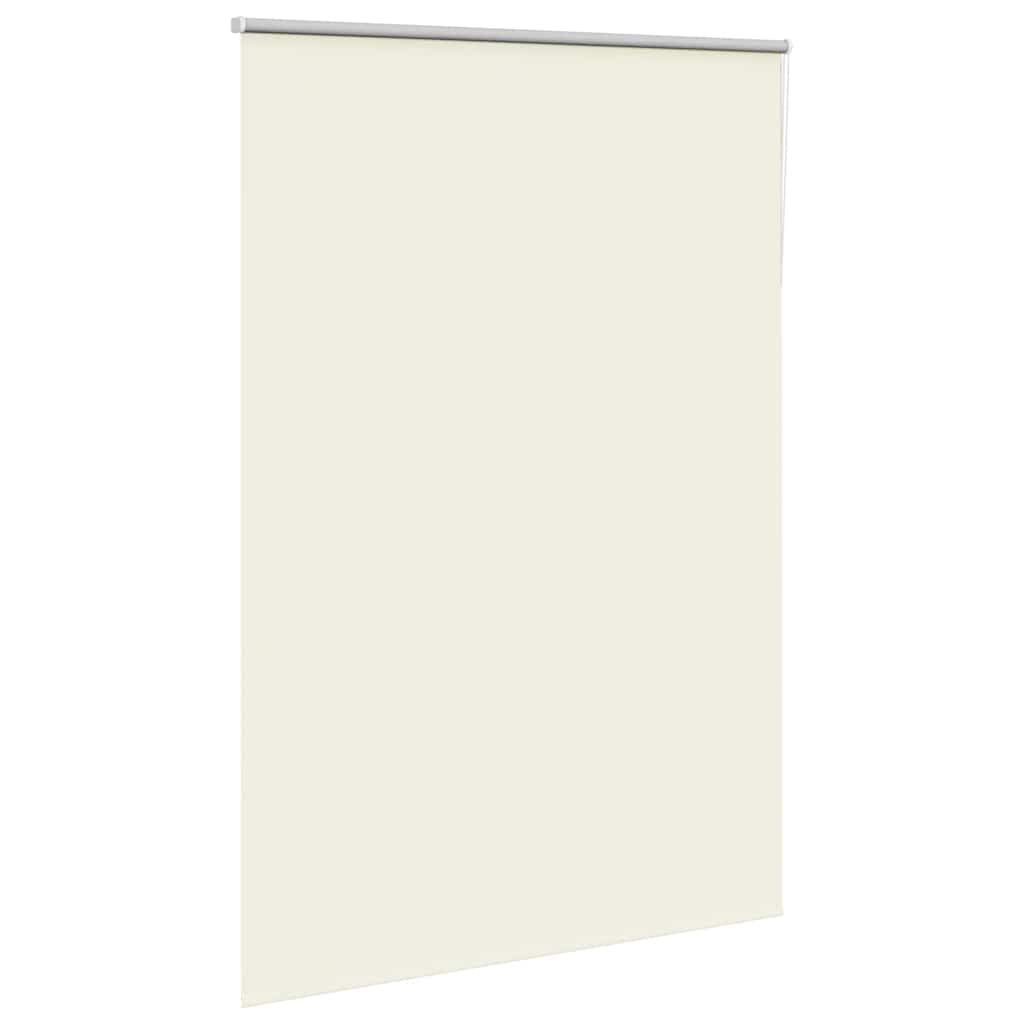 Roller Blind Blackout Off White 165x230 cm Fabric Width 161.6 cm Polyester