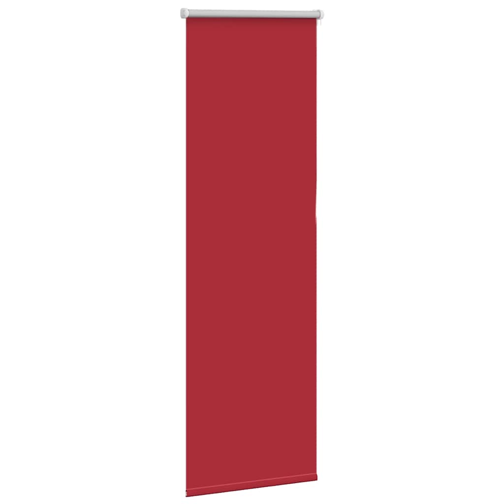 Roller Blind Blackout Red 40x130 cm Fabric Width 35.7 cm Polyester