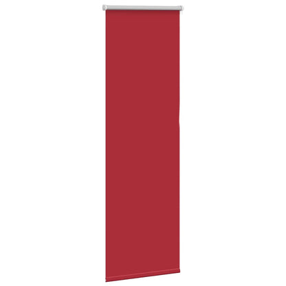 Roller Blind Blackout Red 40x130 cm Fabric Width 35.7 cm Polyester