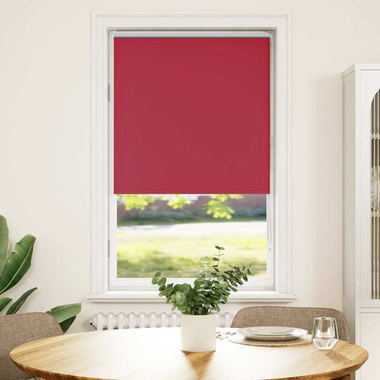 Roller Blind Blackout Red 65x130 cm Fabric Width 60.7 cm Polyester