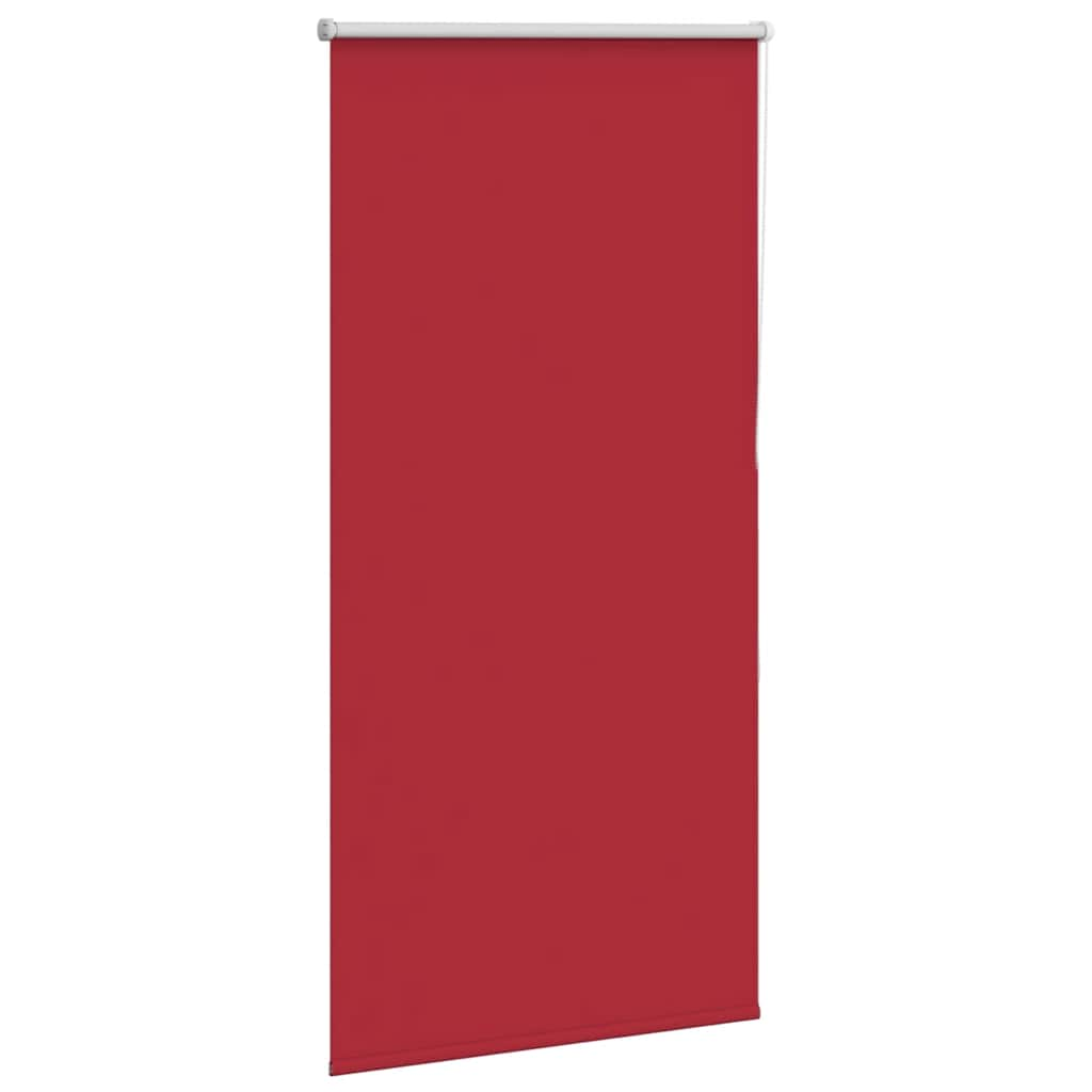 Roller Blind Blackout Red 75x130 cm Fabric Width 70.7 cm Polyester