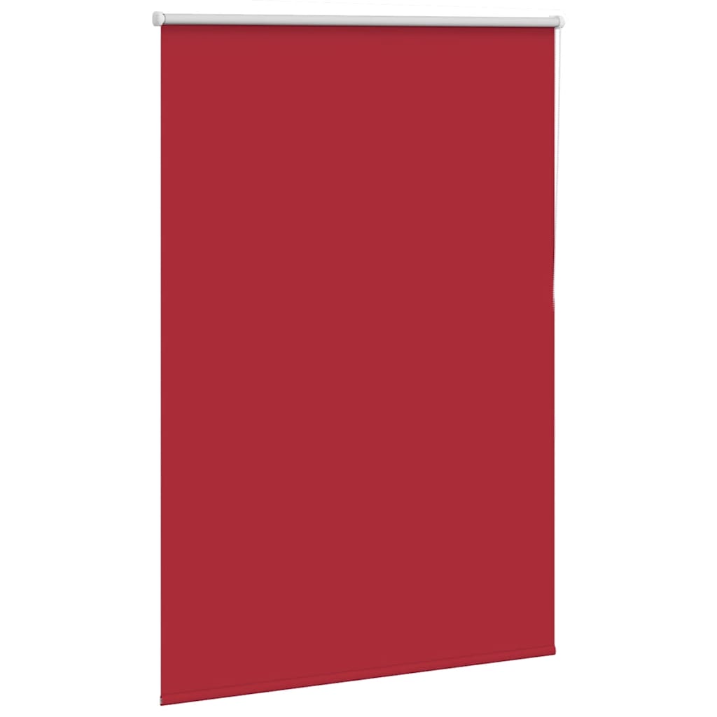 Roller Blind Blackout Red 100x130 cm Fabric Width 95.7 cm Polyester