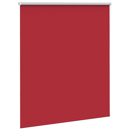 Roller Blind Blackout Red 135x130 cm Fabric Width 131.6 cm Polyester