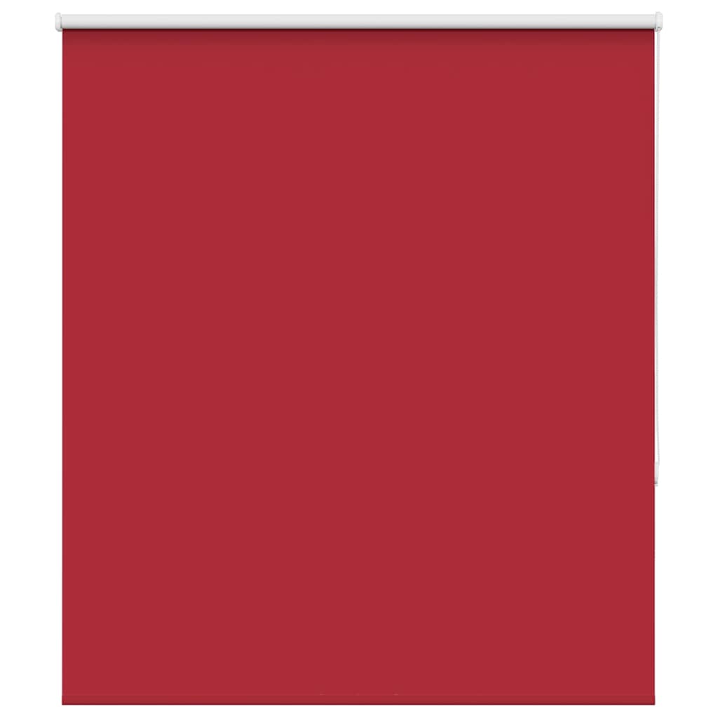 Roller Blind Blackout Red 140x130 cm Fabric Width 136.6 cm Polyester