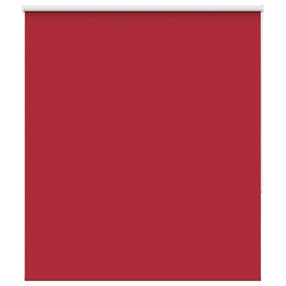 Roller Blind Blackout Red 140x130 cm Fabric Width 136.6 cm Polyester