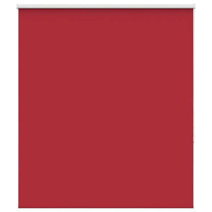 Roller Blind Blackout Red 130x175 cm Fabric Width 126.6 cm Polyester