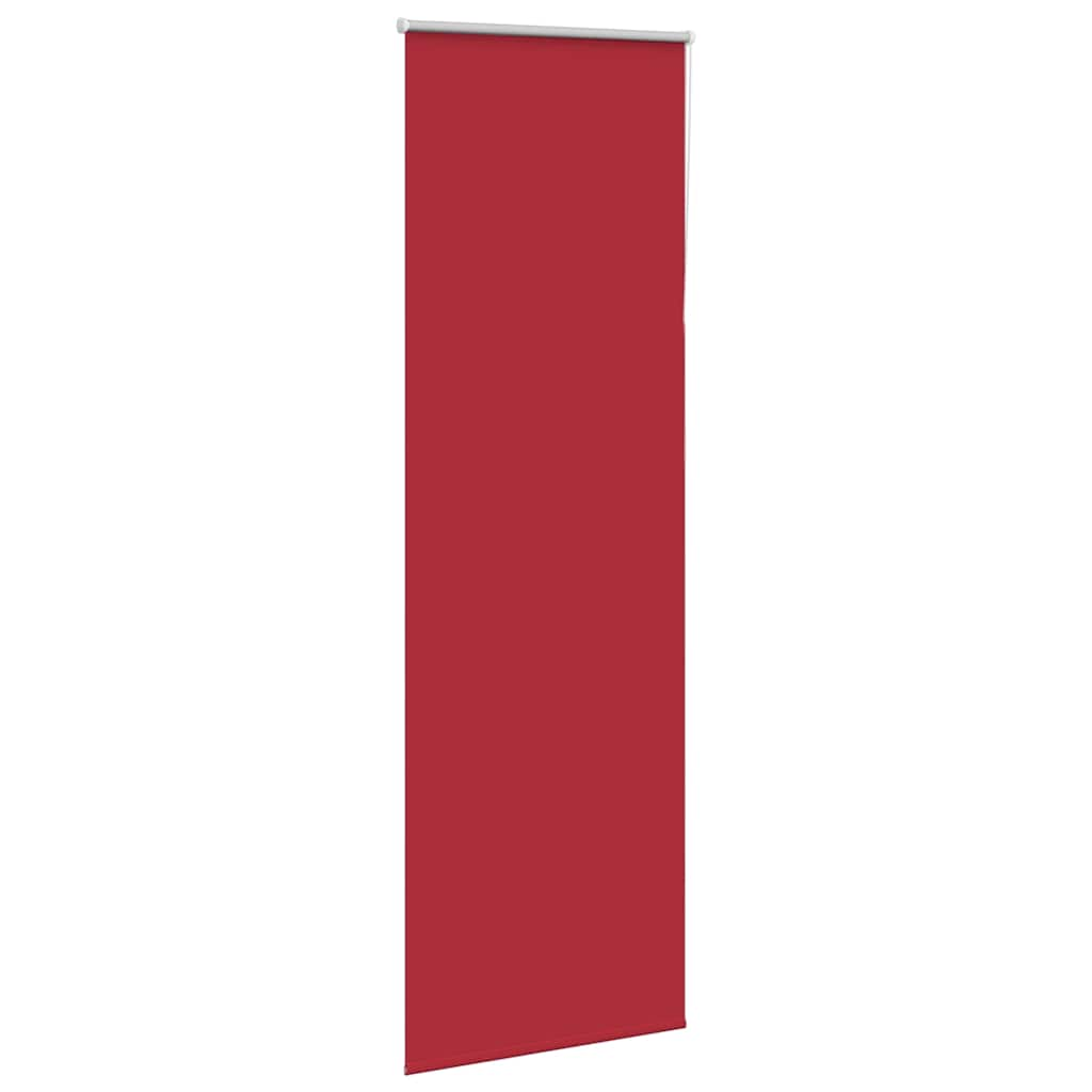 Roller Blind Blackout Red 65x210 cm Fabric Width 60.7 cm Polyester