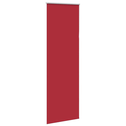 Roller Blind Blackout Red 70x210 cm Fabric Width 65.7 cm Polyester