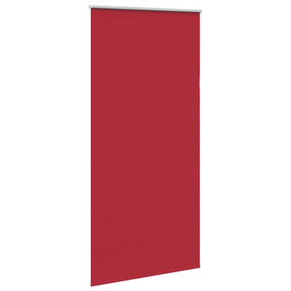 Roller Blind Blackout Red 95x210 cm Fabric Width 90.7 cm Polyester