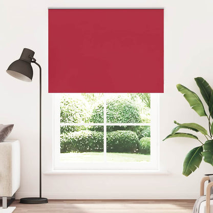 Roller Blind Blackout Red 150x210 cm Fabric Width 146.6 cm Polyester