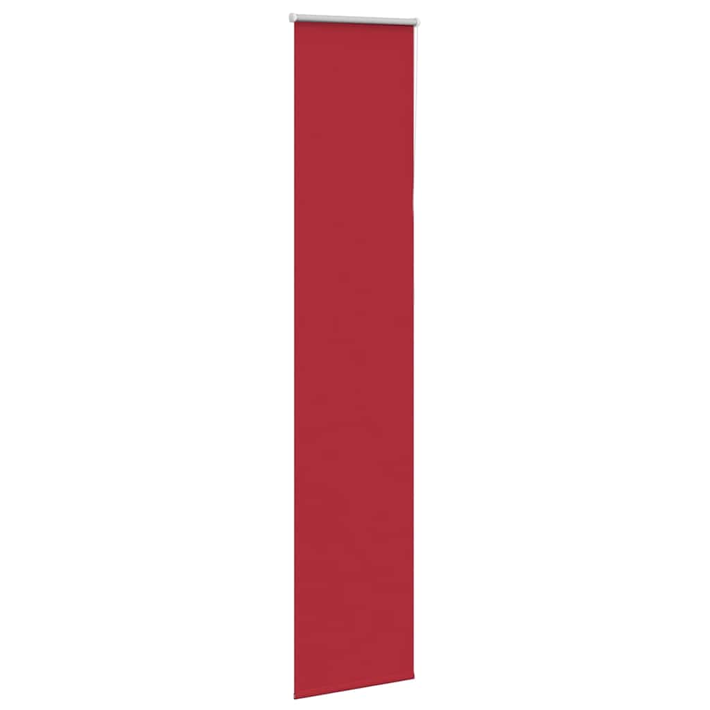 Roller Blind Blackout Red 45x230 cm Fabric Width 40.7 cm Polyester