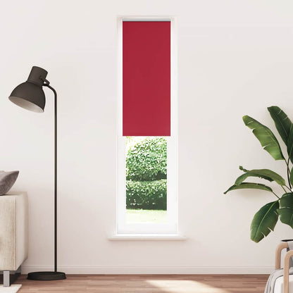 Roller Blind Blackout Red 50x230 cm Fabric Width 45.7 cm Polyester