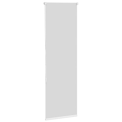 Roller Blind Blackout White 40x130 cm Fabric Width 35.7 cm Polyester