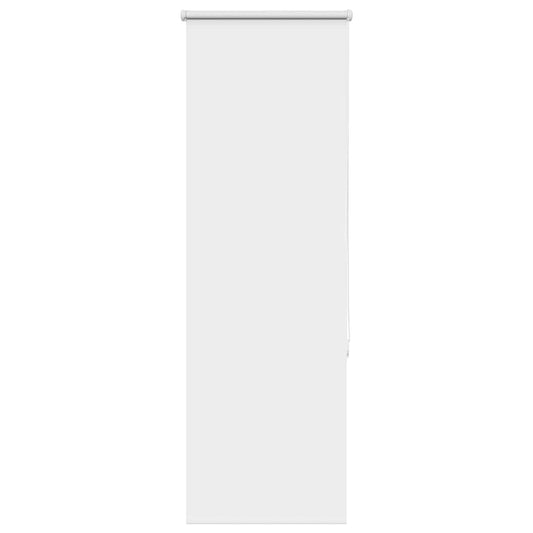 Roller Blind Blackout White 45x130 cm Fabric Width 40.7 cm Polyester