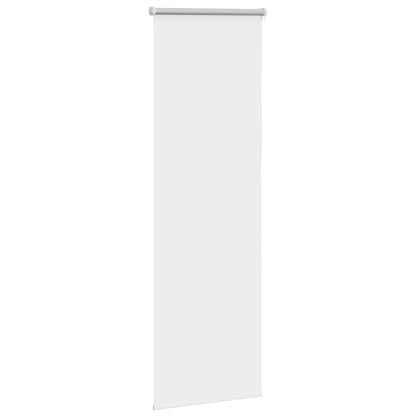 Roller Blind Blackout White 45x130 cm Fabric Width 40.7 cm Polyester