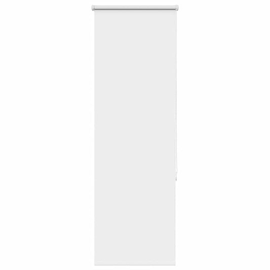 Roller Blind Blackout White 50x130 cm Fabric Width 45.7 cm Polyester