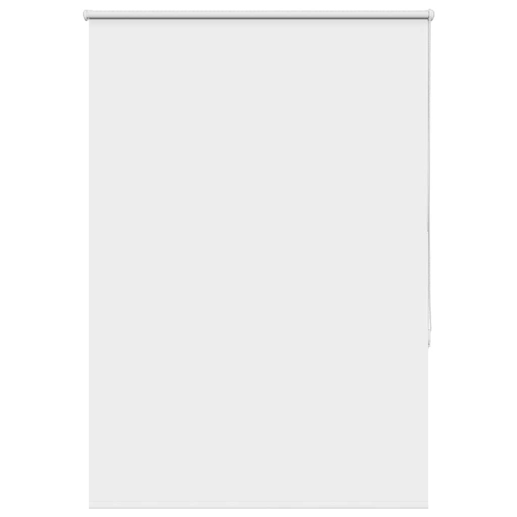 Roller Blind Blackout White 90x130 cm Fabric Width 85.7 cm Polyester