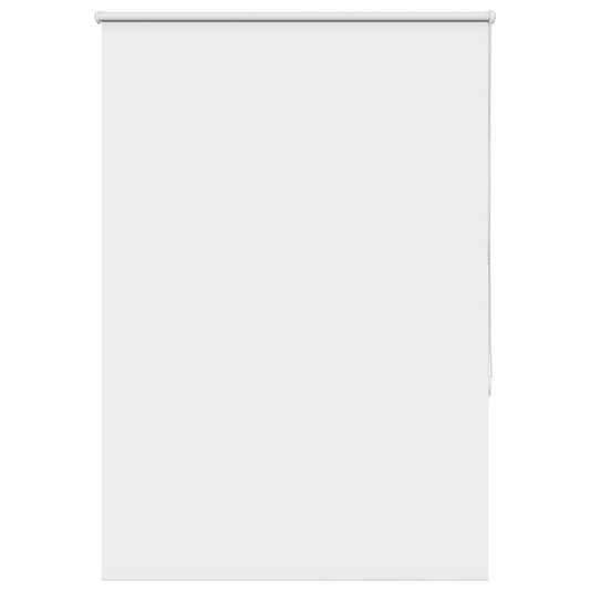 Roller Blind Blackout White 90x130 cm Fabric Width 85.7 cm Polyester