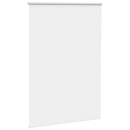 Roller Blind Blackout White 90x130 cm Fabric Width 85.7 cm Polyester