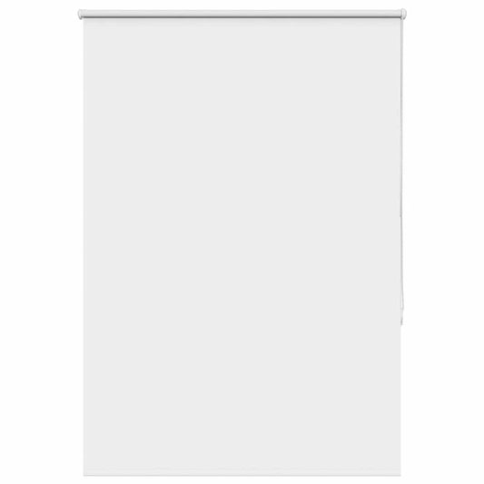 Roller Blind Blackout White 95x130 cm Fabric Width 90.7 cm Polyester