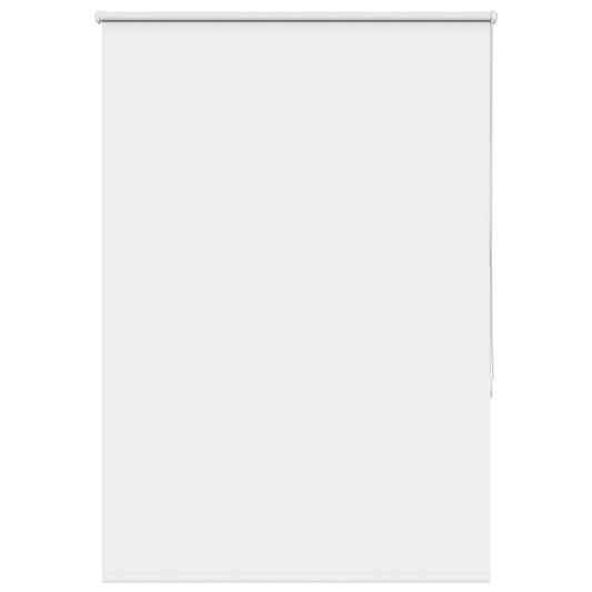 Roller Blind Blackout White 100x130 cm Fabric Width 95.7 cm Polyester