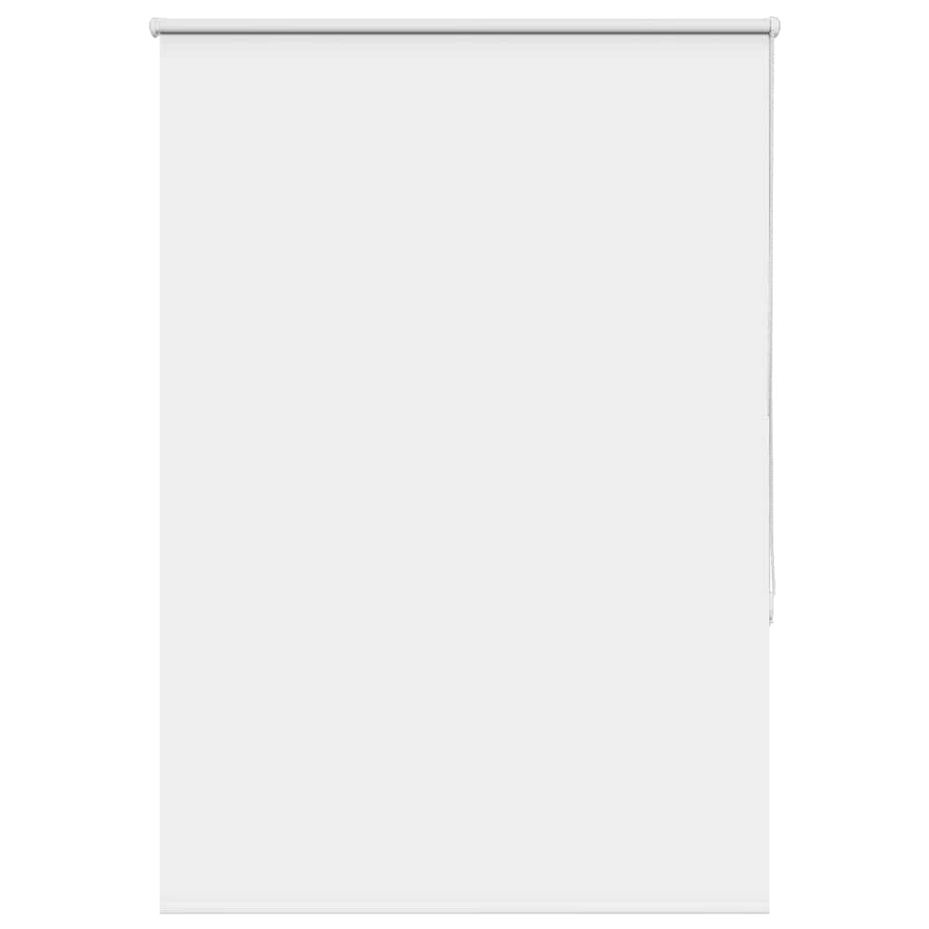 Roller Blind Blackout White 115x130 cm Fabric Width 110.7 cm Polyester