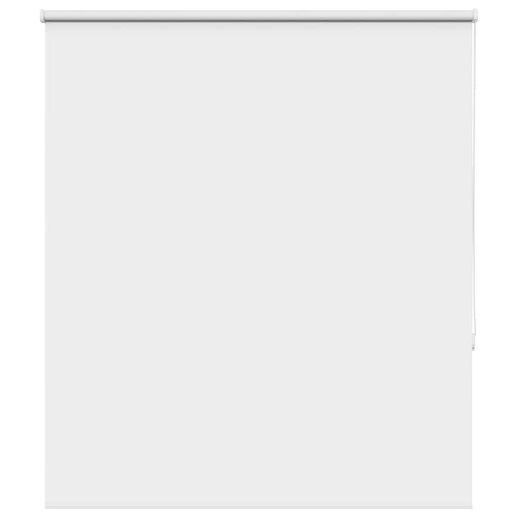 Roller Blind Blackout White 120x130 cm Fabric Width 116.6 cm Polyester