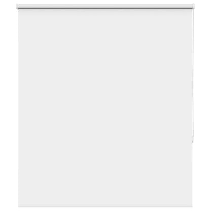 Roller Blind Blackout White 130x130 cm Fabric Width 126.6 cm Polyester