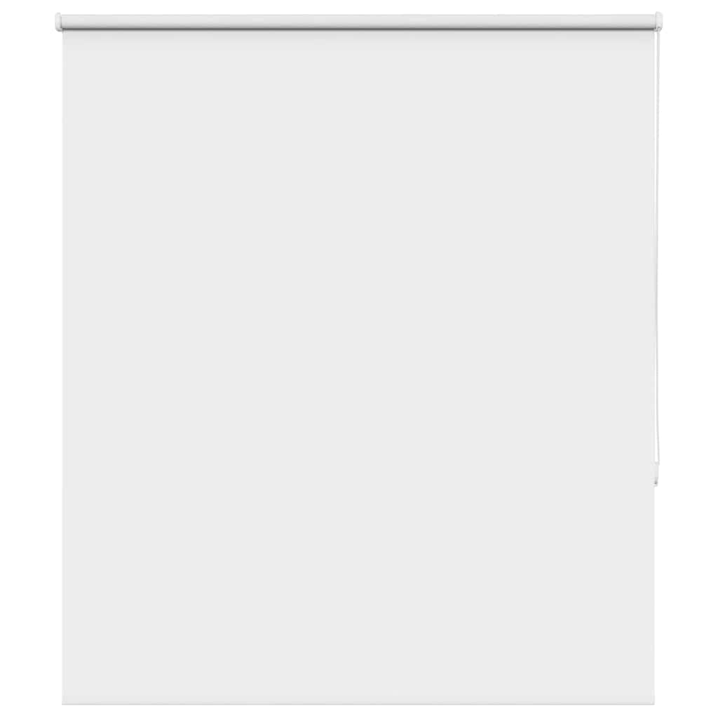 Roller Blind Blackout White 140x130 cm Fabric Width 136.6 cm Polyester