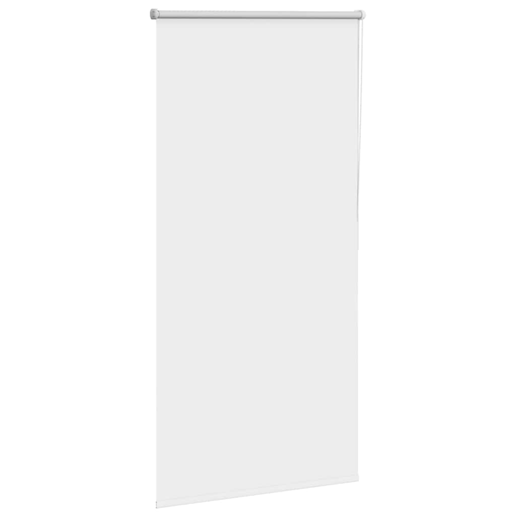 Roller Blind Blackout White 80x150 cm Fabric Width 75.7 cm Polyester