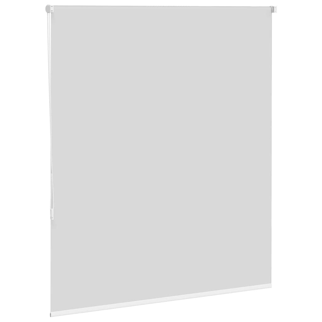 Roller Blind Blackout White 125x150 cm Fabric Width 121.6 cm Polyester