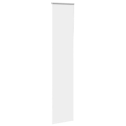 Roller Blind Blackout White 50x210 cm Fabric Width 45.7 cm Polyester