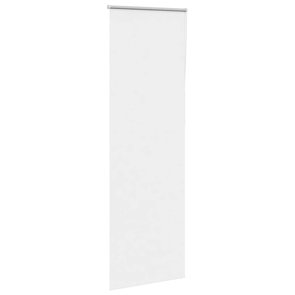 Roller Blind Blackout White 75x210 cm Fabric Width 70.7 cm Polyester