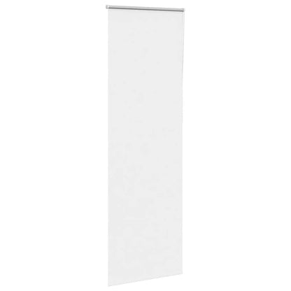 Roller Blind Blackout White 75x210 cm Fabric Width 70.7 cm Polyester