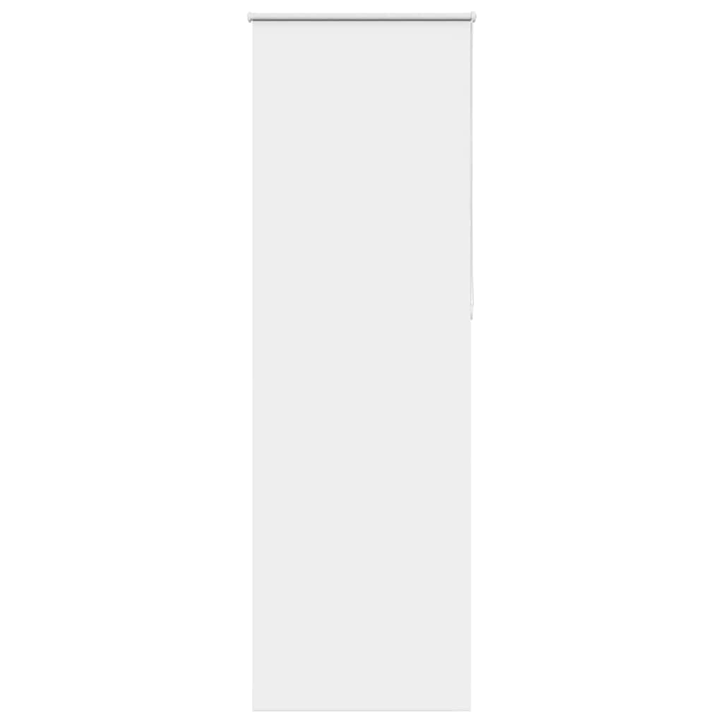 Roller Blind Blackout White 80x210 cm Fabric Width 75.7 cm Polyester