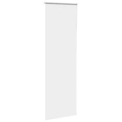 Roller Blind Blackout White 80x210 cm Fabric Width 75.7 cm Polyester