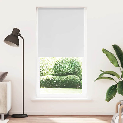 Roller Blind Blackout White 90x210 cm Fabric Width 85.7 cm Polyester