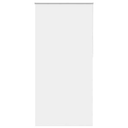 Roller Blind Blackout White 105x210 cm Fabric Width 100.7 cm Polyester