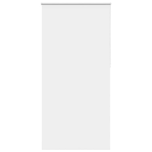 Roller Blind Blackout White 105x210 cm Fabric Width 100.7 cm Polyester