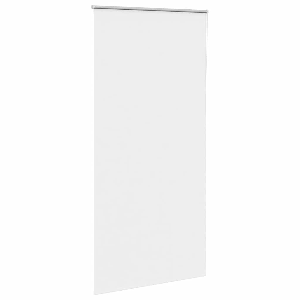 Roller Blind Blackout White 105x210 cm Fabric Width 100.7 cm Polyester