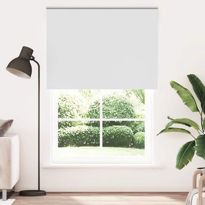 Roller Blind Blackout White 160x210 cm Fabric Width 156.6 cm Polyester