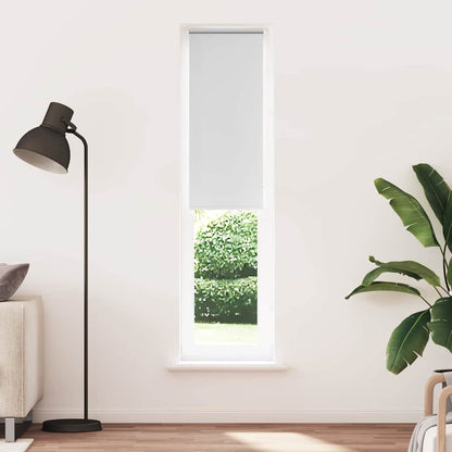 Roller Blind Blackout White 50x230 cm Fabric Width 45.7 cm Polyester