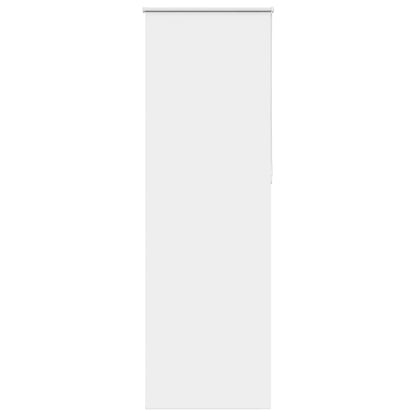 Roller Blind Blackout White 75x230 cm Fabric Width 70.7 cm Polyester